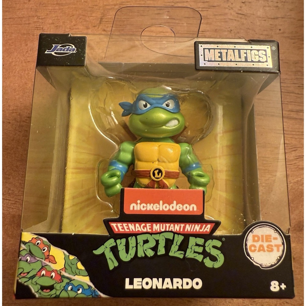 Jada MetalFigs Teenage Mutant Ninja Turtles 2.5 inch Figure/keychain‎ LEONARDO